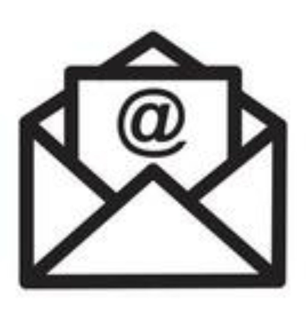 Image d'un logo mail pour le mail dans la page de confidentialité